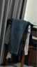 森马（Semir）森柔牛仔|牛仔裤女抓毛宽松阔腿裤冬季女士做旧长裤103724124001A 实拍图