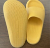 朴西香蕉船情侣凉拖鞋女浴室不易滑室内居家四季拖鞋男 黄色 39-40 实拍图