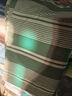 原棉老粗布床单单件格子宿舍麻亚麻凉席夏季加厚被单三件套单双人 条纹绿【加厚老粗布 可裸睡】 230cmx240cm【适合1.8m床】 实拍图