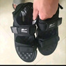 回力(Warrior)凉鞋 男鞋夏季透气运动休闲户外沙滩凉鞋子男1573黑色44 实拍图
