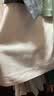 优衣库罗纹针织喇叭裙女装478325 01 乳白色 L /160/72A 实拍图