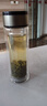 【⭐京东物流配送】高硼硅双层玻璃杯大容量泡茶杯水杯子茶水分离 【活动】 350ml 1只 实拍图
