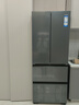 海尔（Haier）412升594mm专业超薄零嵌法式四门小户型家用电冰箱一级能效BCD-412WGHFDB5GYU1 实拍图