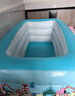 Bestway百适乐儿童充气水池洗澡盆超大加厚宝宝泳池 2.6米(54429)蓄电泵 实拍图