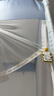 美朵嘉【Air】A类全底婴儿防摔蚊帐家用浅蓝色1.5x2米【含拉链床单】 实拍图
