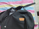 奇中 原创设计书包男生大学生ins小众简约休闲潮流小学生大容量背包女 日系韩版原宿高中生初中生双肩包 黑色 实拍图