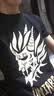 鬼洗线上专享 经典大logo印花圆领短袖T恤男潮牌休闲半袖全棉 B84222 黑色 88 S (165) 实拍图