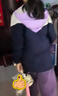探路者（TOREAD）旗舰 儿童外套女中大童装秋冬季款保暖防风软壳运动服 风铃紫 165 实拍图