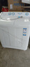 海尔（Haier）双桶洗衣机半自动 家用大件洗 12公斤大容量 一级能效省水电 以旧换新 双缸 原厂品质XPB120-81D2 实拍图