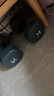 Keep彩色浸塑哑铃男士家用家庭健身肌肉塑形暮山紫 10kg*2 实拍图