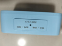 康巴丝（Compas）闹钟夜光聪明灯智能语音报时起床神器自动感光三组闹铃小闹钟儿童学生钟 2139 蓝色充电款 实拍图