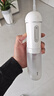 拜尔V3 电动冲牙器 伸缩便携式正畸洗牙声波去除超水牙线牙套清洁牙神器送朋友 礼盒 自由白 实拍图