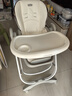 哈卡达（HAGADAY）宝宝餐椅婴儿成长椅学座椅多功能椅子家用餐桌椅子可折叠学坐神器 【摇椅+免安装】汉白银Pro 实拍图