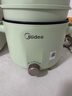 美的（Midea）电煮锅 泡面火锅宿舍小电锅 电蒸锅 多功能多用途电热锅 2.6L蒸煮一体XZE2066 配蒸笼【国家补贴】 实拍图