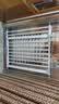 呵花楼梯口护栏婴儿童安全门栏围阳台栏杆宠物宝宝犬狗狗栅栏门免打孔 门+脚踏+加固槽 90-97cm 高105cm栏杆间隙 实拍图