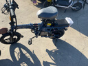 绿源【向往的生活推荐品牌】电动自行车新国标代驾折叠电动车超长续航铝合金锂电池助力电瓶车 航空高级版蓝色-40A-纯电120公里 实拍图