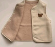 巴拉巴拉童装加绒马甲2025冬装婴儿背心羊羔绒两面穿宝宝外套209425101203 实拍图