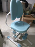 益威（EIEV）儿童学习椅可升降学生椅子儿童写字椅儿童小学生座椅电脑椅可调节 升降脚踏+9cm追背+手摇加高款-蓝 实拍图