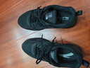 安踏男鞋运动鞋男秋冬季男士软底网面透气跑步鞋休闲鞋皮面防水鞋子男 (秋季软底缓震运动鞋)黑 41 （8码） 实拍图