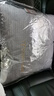 恒源祥 纯棉抱枕被子两用多功能靠枕汽车靠垫软包公室午睡枕头腰靠 肌底纹绣花浅灰 45cm*45cm 重1.8斤 可机洗 实拍图