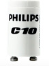 飞利浦（PHILIPS）荧光灯管启辉器跳泡C10启辉器220V4-65W C10启辉器 【1个】 实拍图