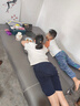 品上凯迪斯 现代简约多功能沙发床两用可折叠沙发床客厅沙发小户型懒人沙发 暗影灰炫彩科技布 【炫彩海绵款】升级1.8米长1.2米宽2扶手2腰枕 实拍图