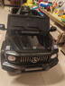 福儿宝奔驰授权大G儿童电动车玩具车可坐人四轮带遥控越野小孩宝宝送礼 四驱黑+减震器+后备箱+皮座+软胎 实拍图