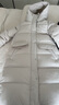 优衣库女装高级保暖羽绒长大衣/老爸评测外套夹克25秋冬481014 01 乳白色 3XL /170/108C 实拍图