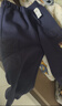 巴拉巴拉童装儿童长裤男女童运动裤冬装宝宝长裤子休闲时尚保暖 深蓝80821 90 实拍图