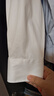 雅戈尔【DP免烫】秋冬商务休闲高级纯棉白长袖衬衫衬衣男 12135B 实拍图