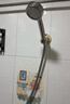 九牧（JOMOO）花洒喷头全套家用增压洗澡淋浴莲蓬头热水器手持淋雨花洒软管套装 增压喷头S182013+软管（1.5米） 实拍图