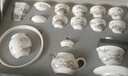 金镶玉茶具 茶壶茶杯家用客厅福利送礼品盒陶瓷 山谷幽居玉瓷山水套装 实拍图