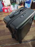 B.L.B.L行李箱小型拉杆箱超轻登机箱男女旅行箱密码箱皮箱子20英寸黑色 实拍图