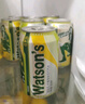 屈臣氏（Watsons）苏打水柠檬草味低糖0脂低卡饮料330mL*24罐整箱JOJO联名中秋送礼 实拍图