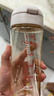 贝亲（Pigeon）自然成长翻盖直饮吸管 大童奶瓶330ml 经典款 18月+  AA278 实拍图