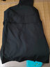 啄木鸟外套男士装中长款秋冬季潮流加绒加厚款夹克宽松大码衣服外套 黑色（常规款） 2XL 实拍图