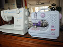 重机8370家用缝纫机19种花样锁边自动穿线70W大功率吃厚 实拍图