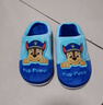 汪汪队立大功（PAW PATROL）汪汪队儿童棉拖鞋男童秋冬季可爱防滑家居卡通女宝宝棉鞋毛毛拖鞋 （升级款）1807汪汪队蓝色阿奇 17.5 内长17.5cm 190码 实拍图