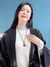 泽心雅玉朱砂吊坠平安扣朱砂挂件护身符本命年项链高含量男女同款宝宝 实拍图