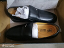 蜻蜓牌男士皮鞋正装鞋套脚透气商务休闲皮鞋男特大码中老年人爸爸鞋子男 黑色 38 实拍图