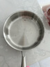 铿锵 316不锈钢平底锅家用无涂层煎锅煎蛋煎牛排烙饼锅燃气电磁炉通用 316无涂层煎锅【无盖】 24cm 实拍图