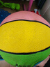 361°幼儿篮球2号幼儿园儿童训练室内外耐磨3号小朋友儿童玩具篮球皮球 泡泡粉丨3号球（适合2-8岁） 2号直径约15cm丨3号直径约18cm 实拍图
