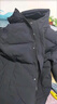 京东京造【聚热羽绒plus+】男士羽绒服外套冬季防钻绒长款 黑色L 实拍图