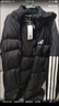 阿迪达斯adidas 男服 保暖长款冬装三条纹休闲连帽羽绒服 JG3840 2XL 实拍图
