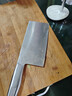 十八子作刀具 厨房家用不锈钢菜刀斩骨切菜银盈斩切刀S2504-A 实拍图
