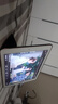 毕亚兹适用iPad Air2保护套 iPad6代苹果平板电脑9.7英寸保护后外壳 轻薄防摔智能休眠三折皮套PB13-黑色 实拍图