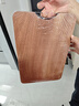 双枪乌金檀菜板 百年龄整木砧案板家用切菜食品抗菌防霉实木40*27*2.5 实拍图