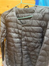 鸭鸭（YAYA）2025秋冬新款轻薄羽绒服男士内胆短款休闲百搭鸭绒保暖外套K 黑色 3XL 190/104A 实拍图