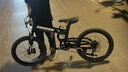 EROADE伊诺德儿童折叠自行车男女孩青少年初中小学生铝合金山地车中大童 全铝合金造-黑色 20寸6速【竞赛款】身高120-145cm 实拍图