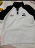 卡图弛 短袖t恤男夏季日系潮牌重磅polo体恤衫学院风撞色宽松半袖体恤 黑色 M 建议80-100斤 实拍图